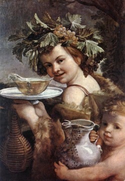  Boy Canvas - The Boy Bacchus Baroque Guido Reni